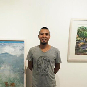 Artist Chu Viet Cuong