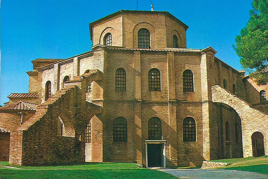 Basilica of San Vitale - nghệ thuật byzantine