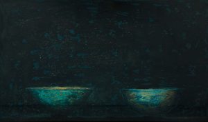 Bát Cổ 53 - Tranh Sơn Mài Tĩnh Vật của Họa Sĩ Nguyễn Tuấn Cường