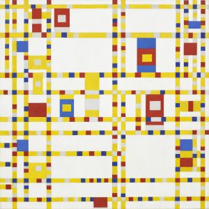 Broadway Boogie Woogie 1942 – 1943 - Piet Mondrian 