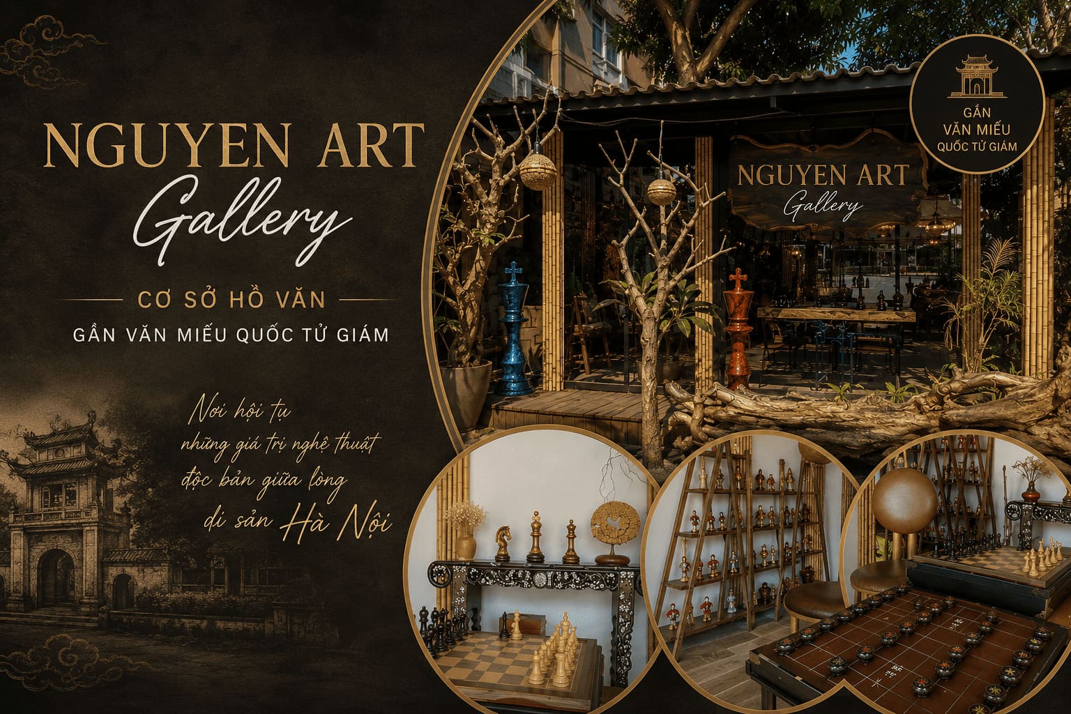 Cơ Sở Hồ Văn_ Nguyen Art Gallery_Kiệt Tác Nghệ Thuật