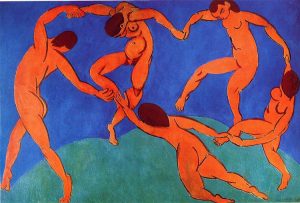 Dance (II) năm 1910 - Henri Émile Benoît Matiss