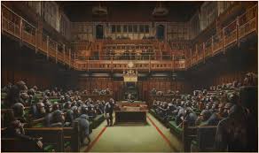 Devolved Parliament (2009) _ Kiệt tác nghệ thuật _ Banksy