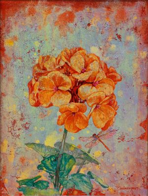 Đón Nắng - Tranh Sơn Mài Nghệ Thuật của Họa Sĩ Hoàng Hoàn