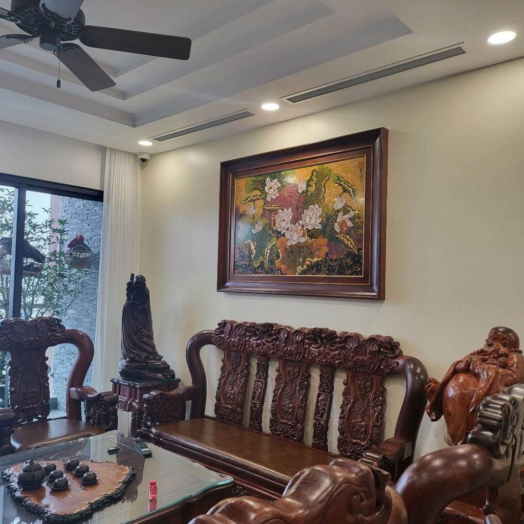 Lotus -Vietnamese Painting & Vietnamese Artists
