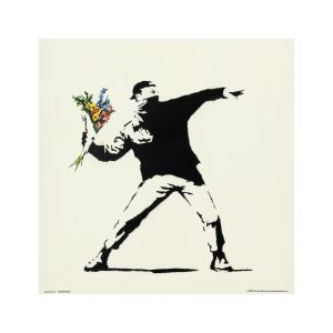 Flower Bomber (Người ném hoa) _ Kiệt tác nghệ thuật _ Banksy