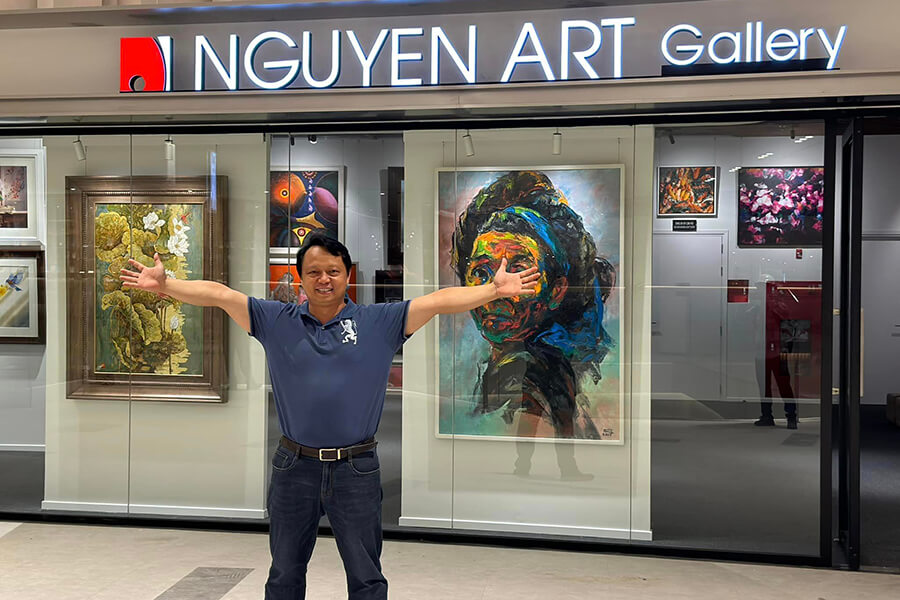 Ghé Thăm Đứa Con Tinh Thần Thứ 2 – Nguyen Art Gallery Lotte West Lake3 2