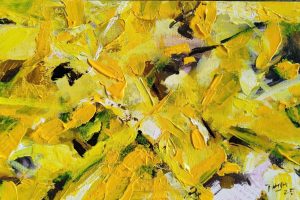 Giai điệu Thu IV - Tranh Acrylic Đẹp Của Họa Sĩ Trần Vĩnh Thịnh