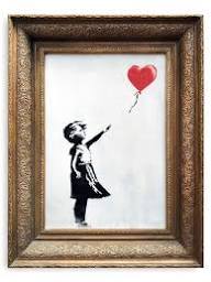 Girl with Balloon _ Kiệt tác nghệ thuật _ Banksy