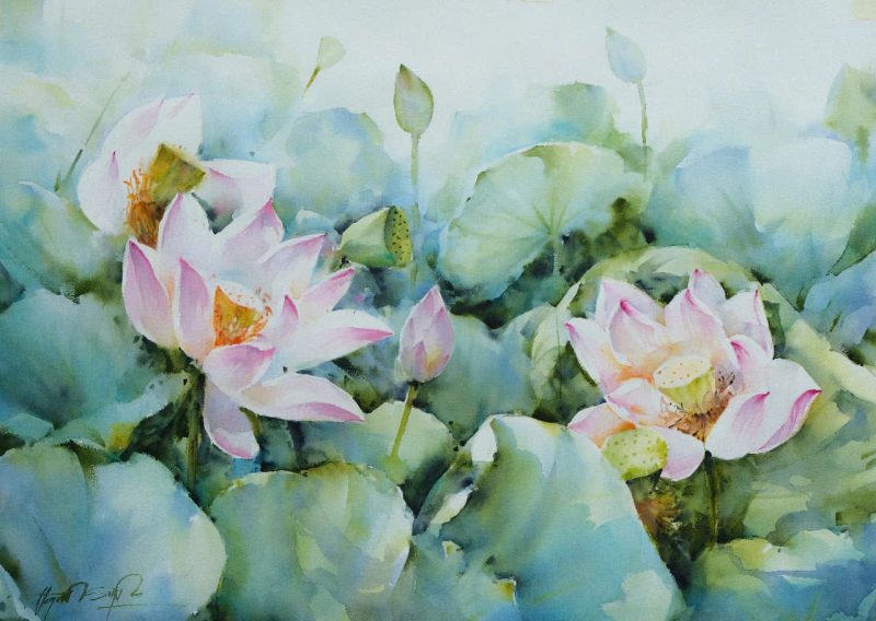 Hạ Liên Hương IX - Hoạ sĩ Đình Đức