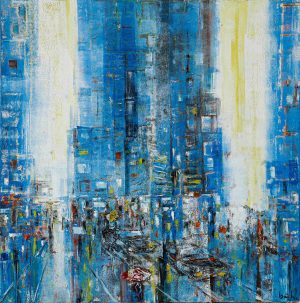 Hoa Lệ IX - Tranh Sơn Dầu của Họa Sĩ Nguyễn Phan Bách