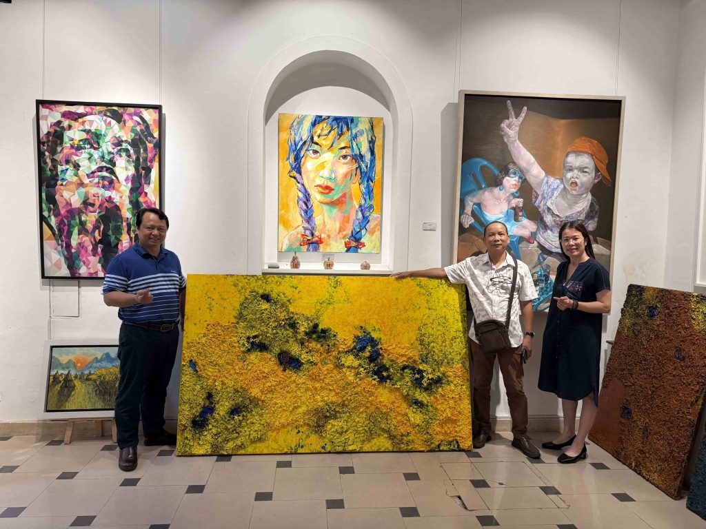 Họa Sĩ Trần Vĩnh Thịnh Hợp tác Với Nguyên Art Gallery