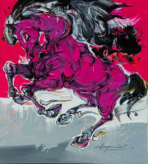 Hồng Phong III - Tranh sơn dầu độc bản của Hoạ sĩ Lã Bá Quân