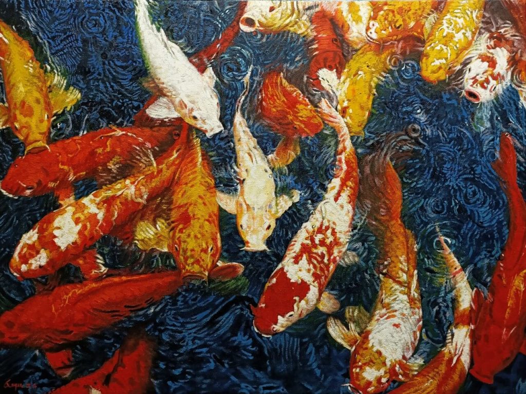 KOI Fish IIII - Nguyen Dinh Duy Quyen