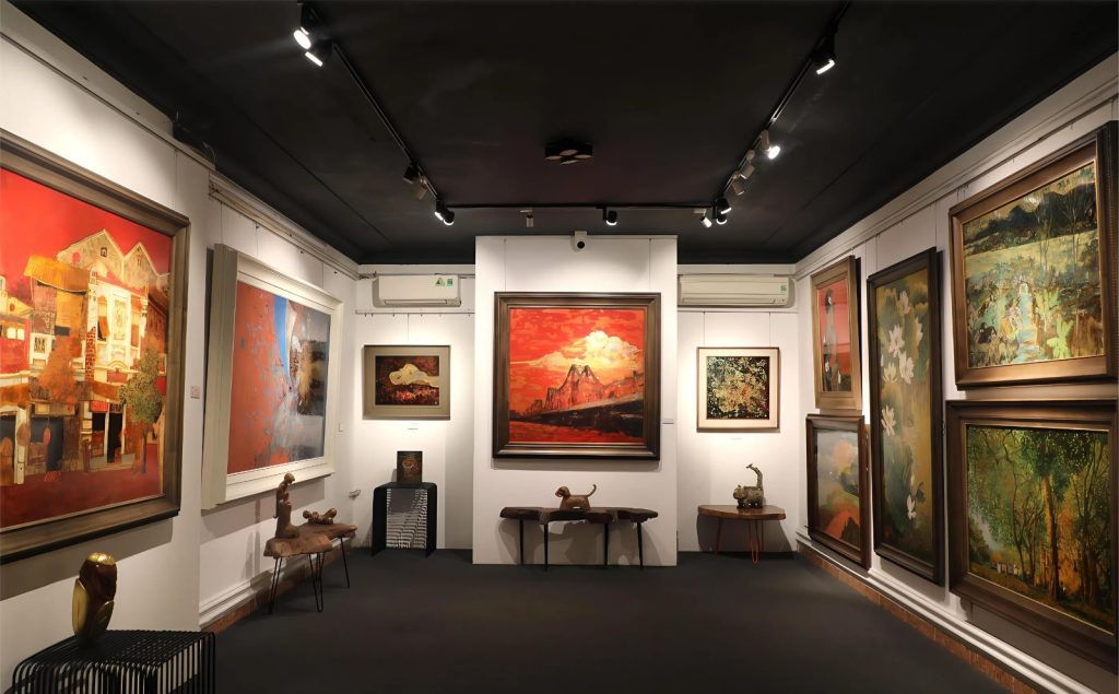 Không Gian Nguyên Art Gallery - Phòng Tranh Sơn Mài
