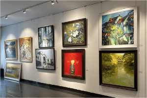 Không gian Nguyen Art Văn Miếu tầng 1