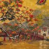 Linh Khí Hồ Gươm - Tranh Sơn Mài Nghệ Thuật Của Họa Sĩ Lê Khánh Hiếu