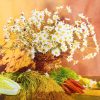 Nắng Thu - Tranh màu nước hoạ sĩ Nguyễn Đình Lâm