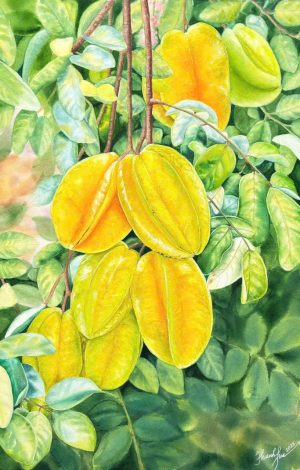Ngũ Liễm Tử - Tranh Màu Nước Nghệ Thuật Của Hoạ Sĩ Thanh Hà