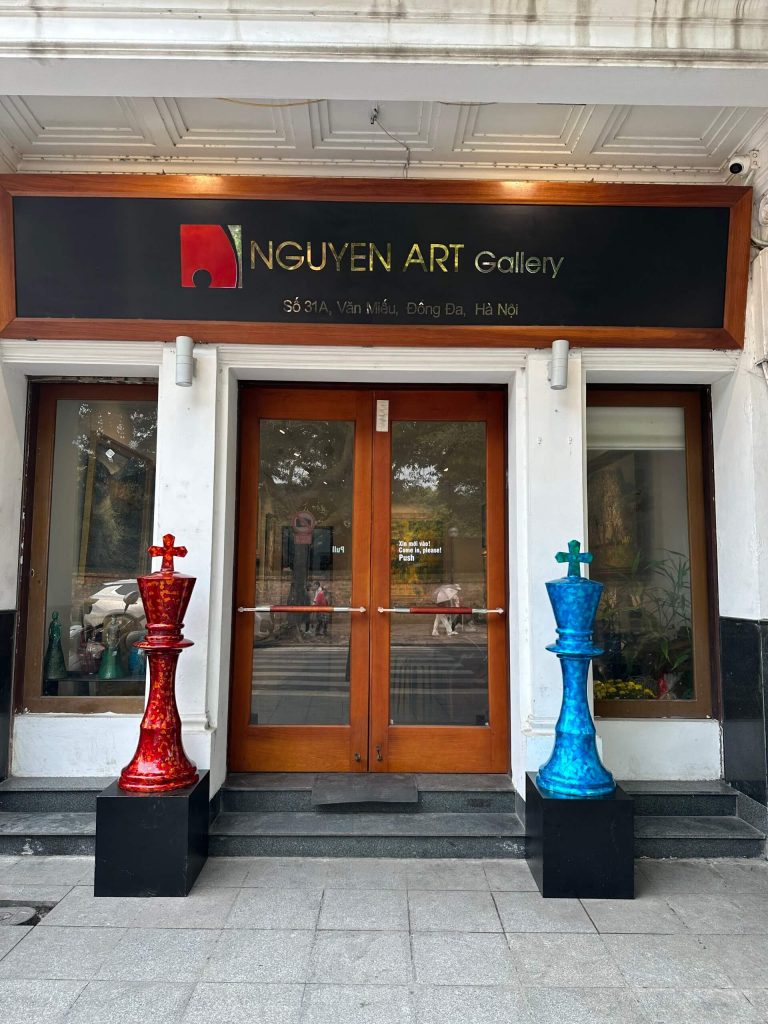 Không gian Nguyen Art Gallery Văn Miếu