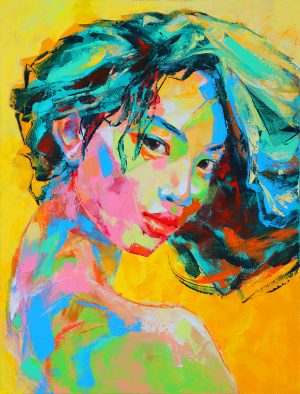 Phiêu - Tranh sơn dầu độc bản của Hoạ sĩ Mai Huy Dũng