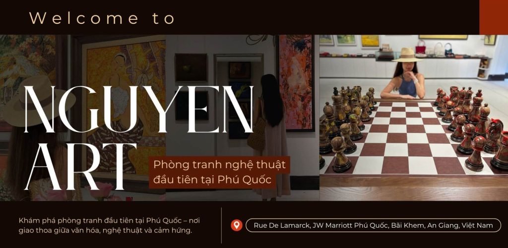 Phòng tranh nghệ thuật đầu tiên ở Phú Quốc