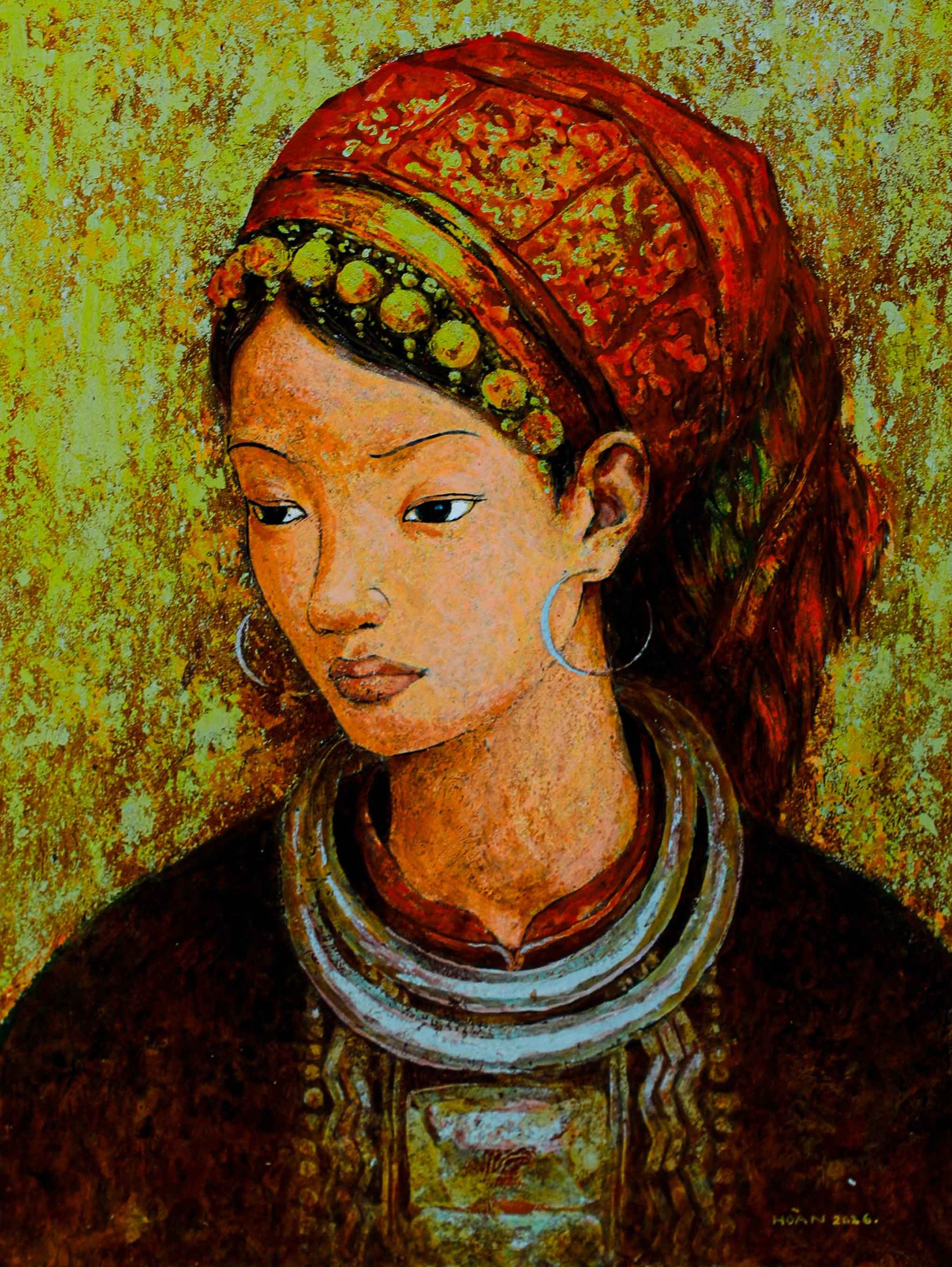 Tả Chảo - Tranh Sơn Mài Nghệ Thuật Của Họa Sĩ Hoàng Hoàn