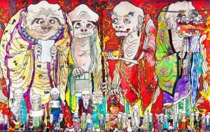 The 500 Arhats (2012) _ Kiệt tác nghệ thuật _ Takashi Murakami
