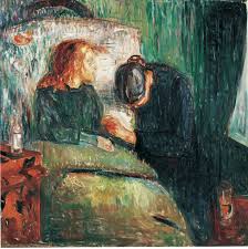 The Sick Child - Sơn dầu - Edvard Munch
