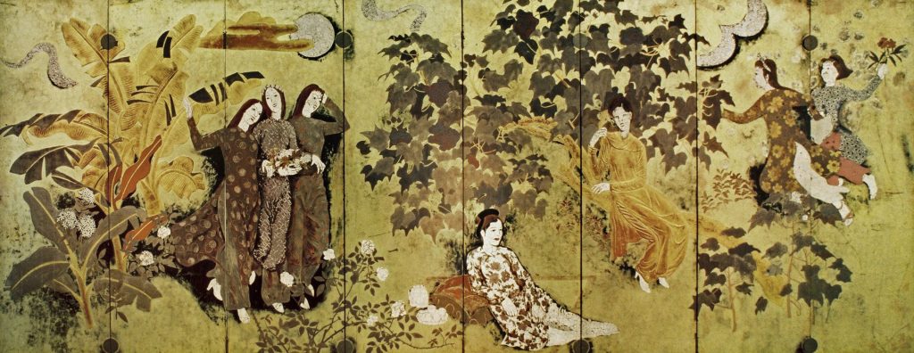 Thiếu nữ trong vườn Nguyễn Gia Trí