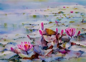 Thụy Liên Trì - Hoạ sĩ Đình Đức 