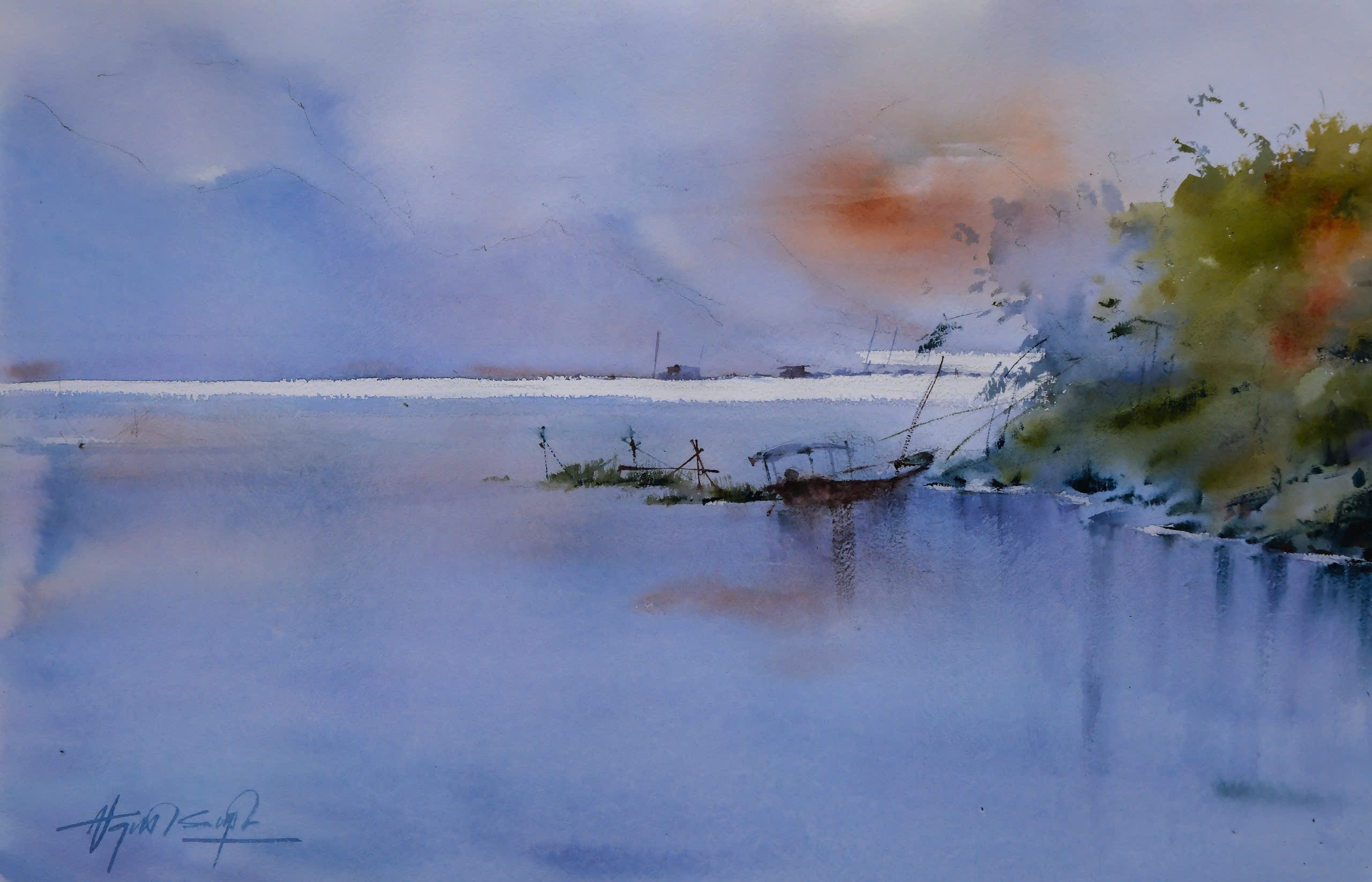 Tĩnh Lặng - Hoạ sĩ Đình Đức