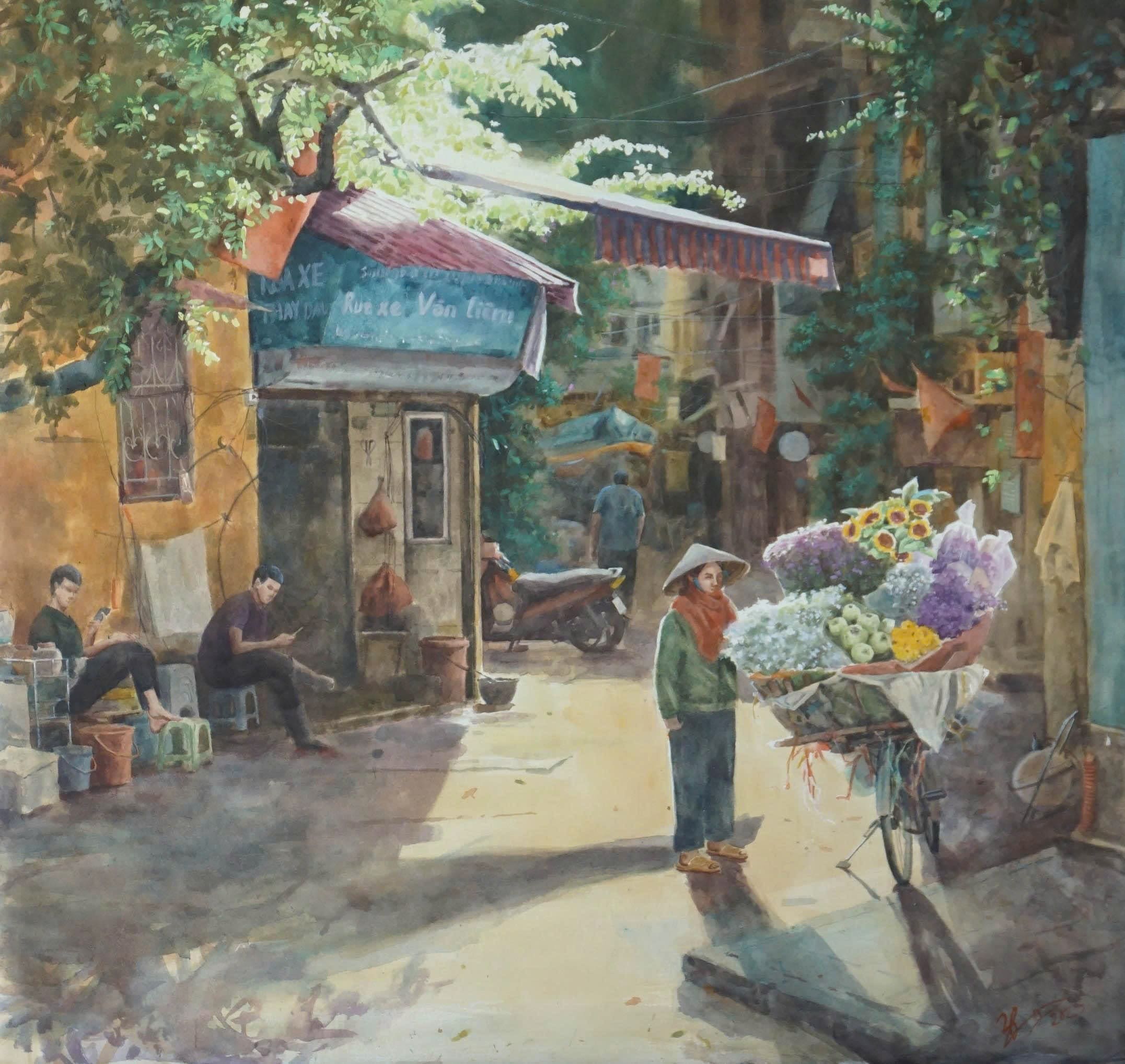 Chờ Khách - Hoạ Sĩ Đức Tiến