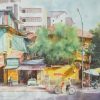 Phố Trưa - Hoạ sĩ Đức Tiến