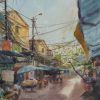 Phố Chợ - Hoạ sĩ Đức Tiến