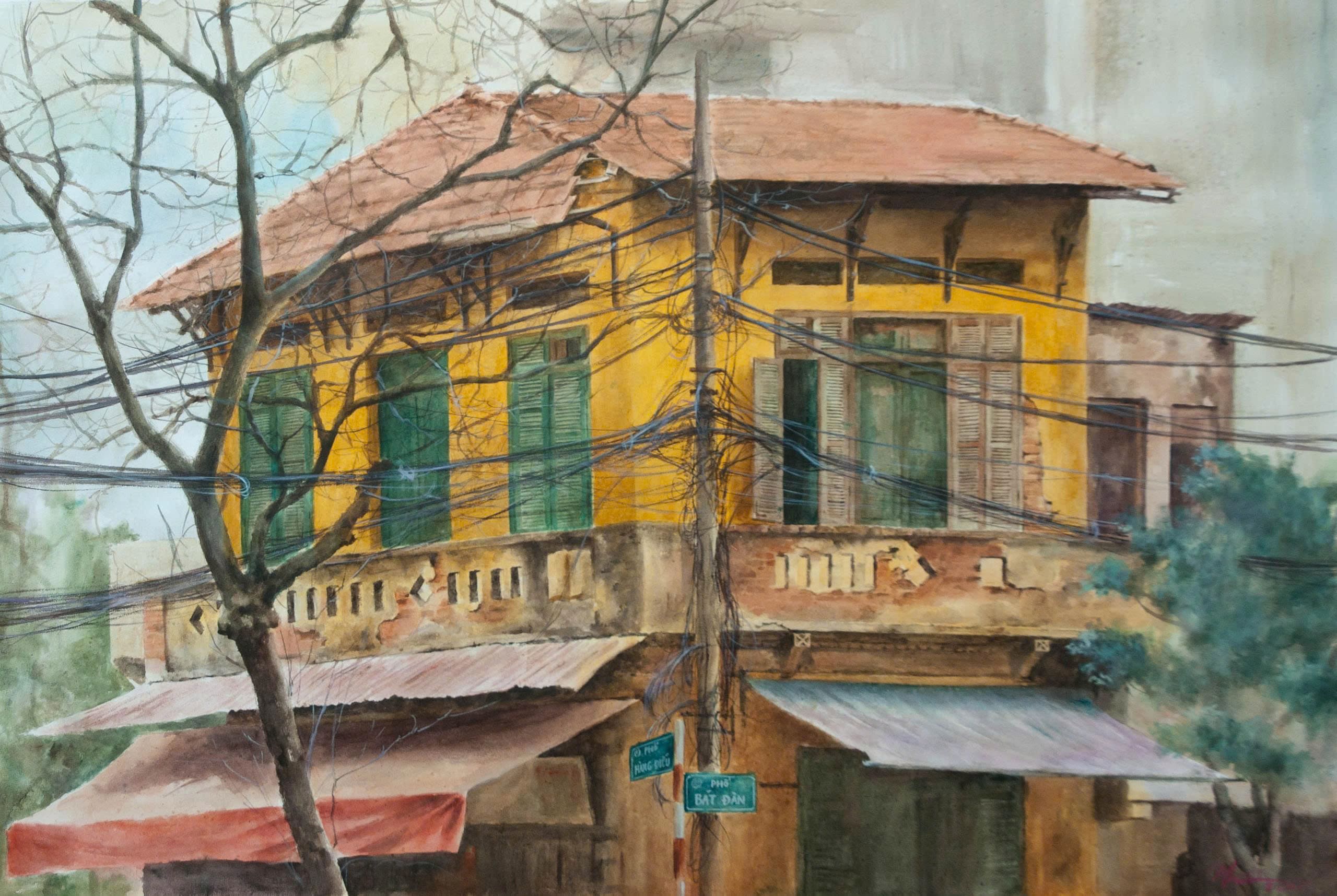 Nhà Pháp 2 - Hoạ sĩ Đức Tiến