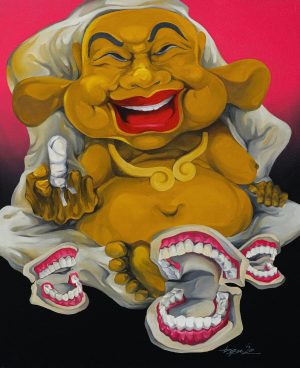 Trò Chơi - Tranh sơn dầu độc bản của Hoạ sĩ Lã Bá Quân