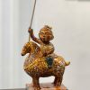 Thánh Gióng II - Tượng Sơn Mài Nghệ Thuật bởi Họa Sĩ Nguyễn Tấn Phát