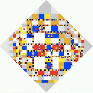 Victory Boogie Woogie (1942 – 1944) - Piet Mondrian 
