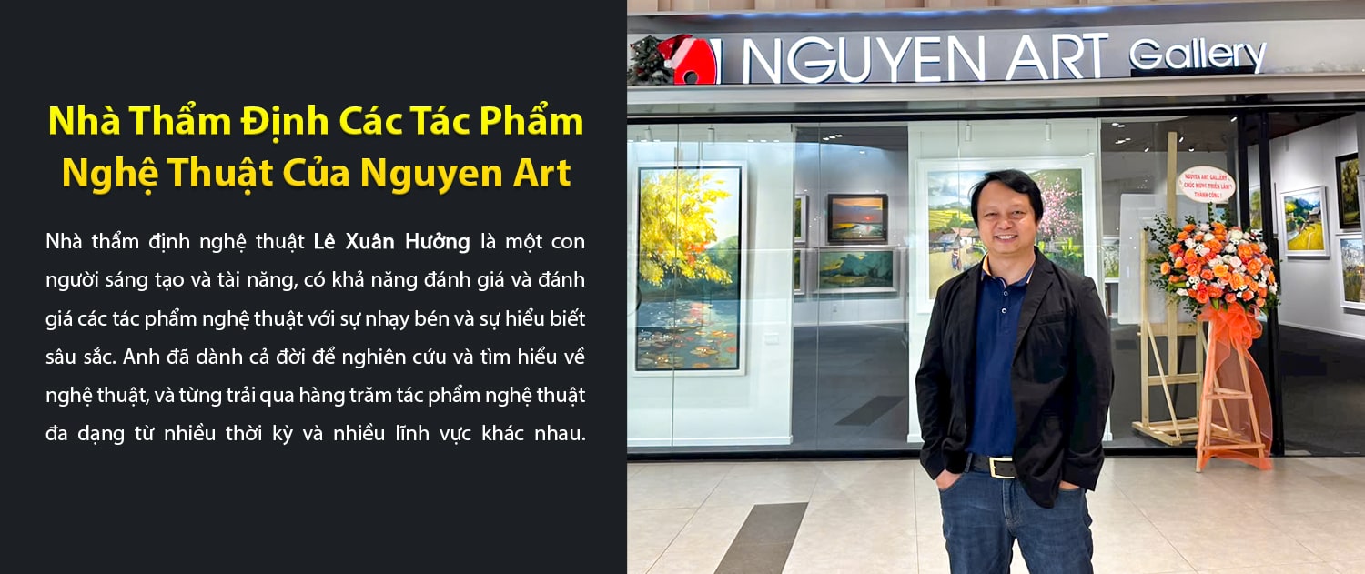 Banner nhà thẩm định nghệ thuật Nguyen Art