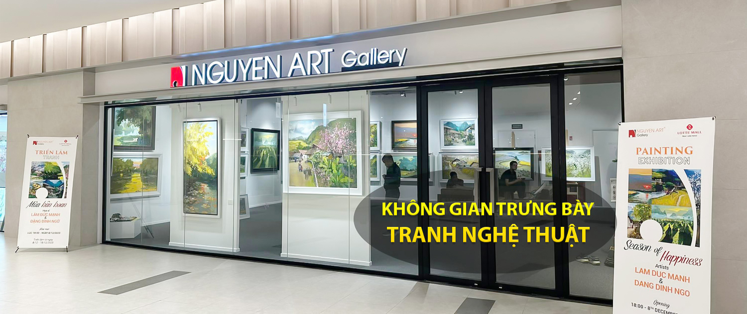 banner khong gian nguyen art lotte
