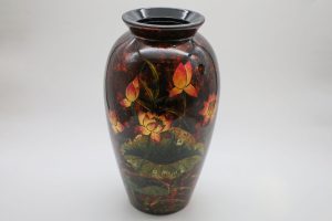 Bình Hoa Bình An 04 - Tác Phẩm Gốm của Nghệ Sĩ Đinh Thị Thanh