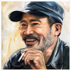 chân dung họa sĩ đậu quang toàn