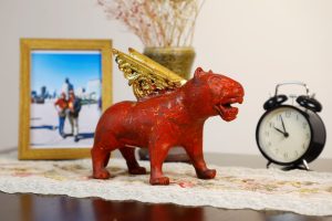 Hổ Mọc Thêm Cánh VIII - Tượng Sơn Mài Cao Cấp Của Họa Sĩ Nguyễn Tấn Phát