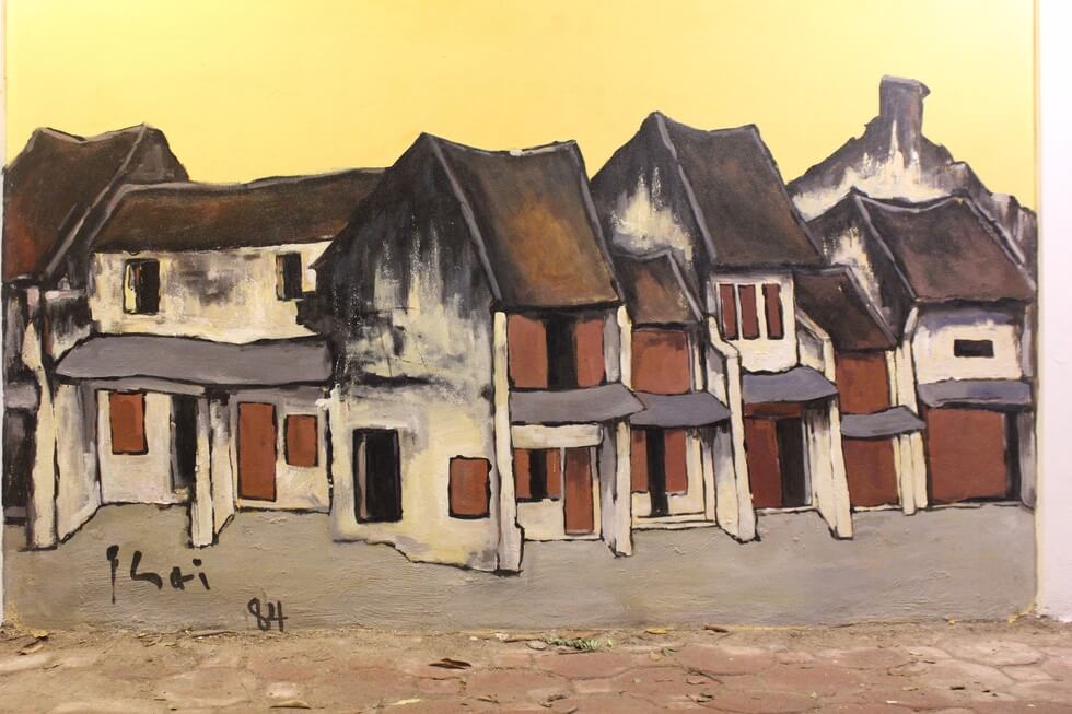 Tranh của họa sĩ Bùi Xuân Phái