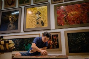 họa sĩ triệu khắc tiến