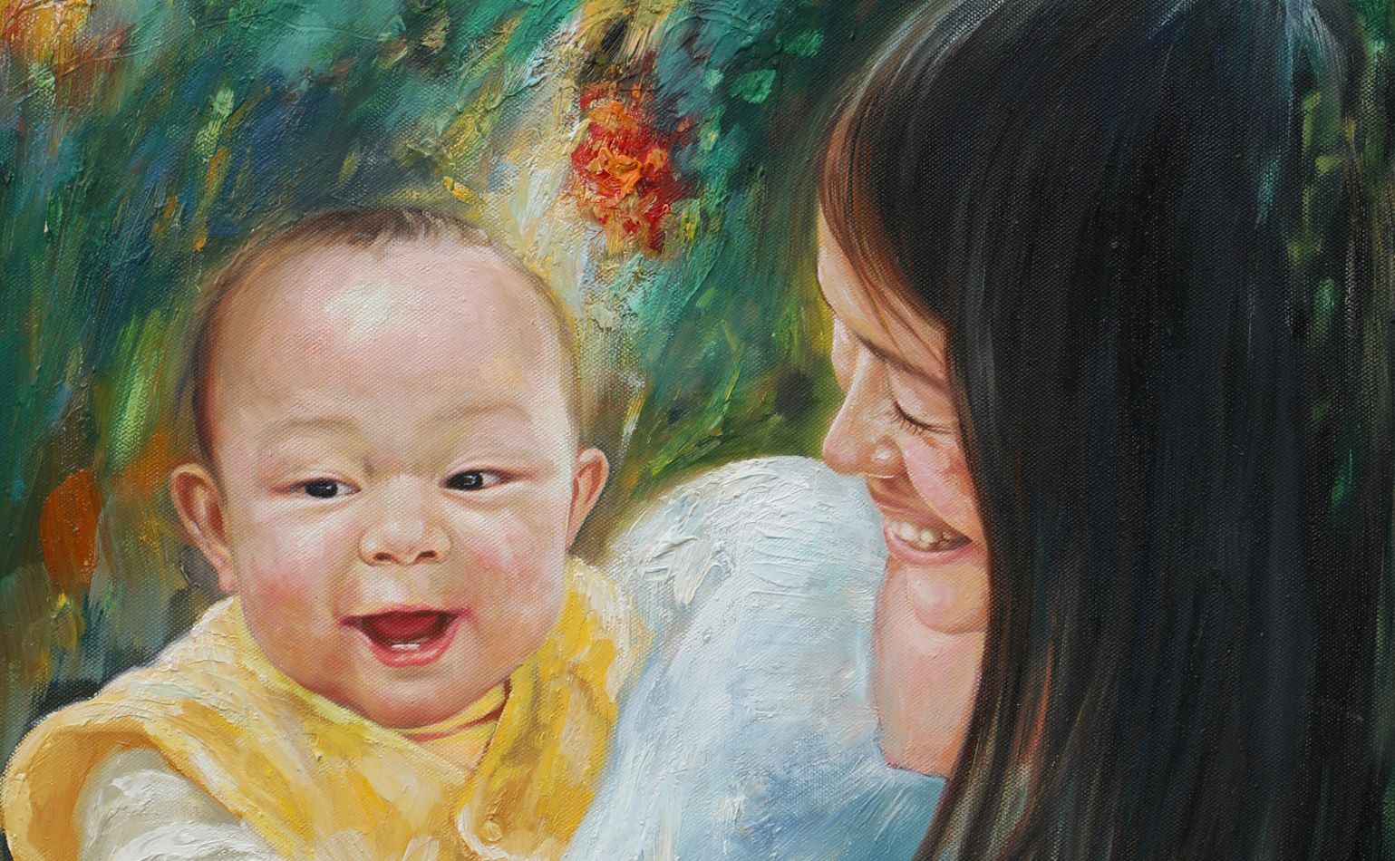 họa sĩ đậu quang anh vẽ tranh chân dung theo yêu cầu