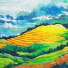 Mây Phủ Hoàng Liên Sơn - Tranh Acrylic Phong Cảnh Của Họa Sĩ Minh Chính