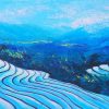 Mùa Nước Đổ - Tranh Sơn Dầu Nghệ Thuật của Họa Sĩ Minh Chính