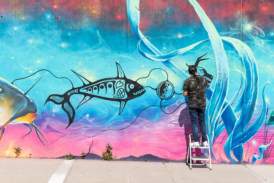 nghệ thuật đường phố street art là gì